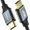 Unitek C137W HDMI 2.1 -kaapeli, 1,5 m, 48 Gbps, 8K@60Hz, 4K@120Hz, eARC, kullatut liittimet, musta