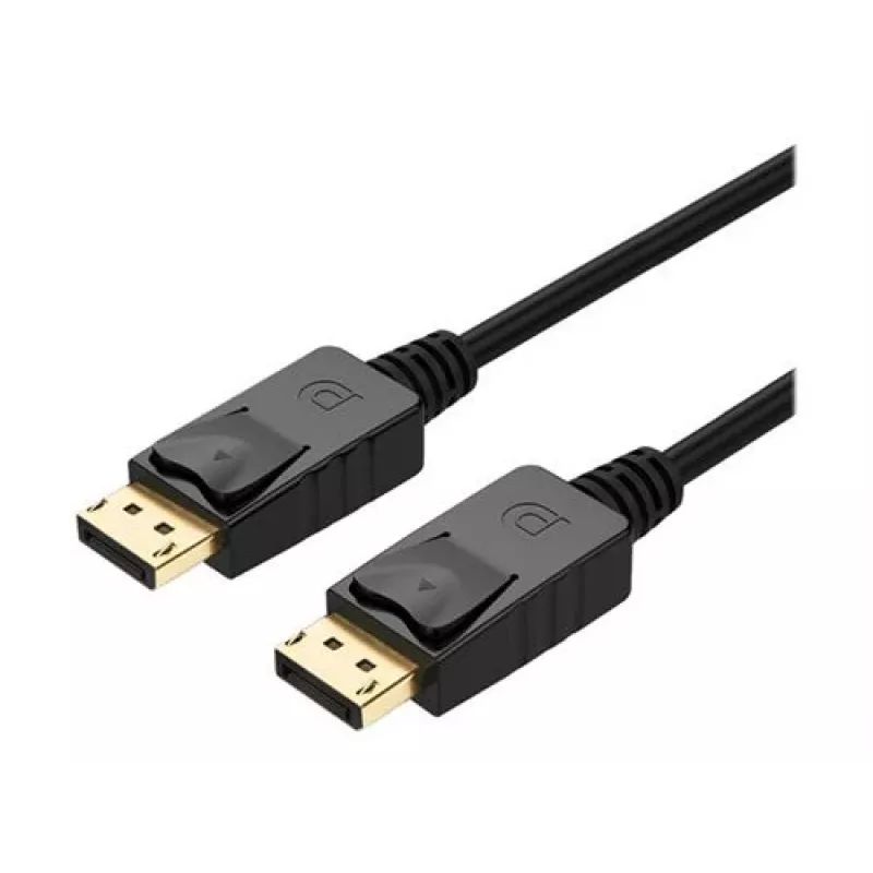 DisplayPort-kaapeli Unitek Y-C609BK — 3 m, uros-uros, musta
