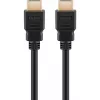 Goobay Series 2.1 8K Ultra High-Speed HDMI™ -kaapeli Ethernetillä, musta, 3 m - suurnopeuskaapeli 8K@60 Hz (47575)