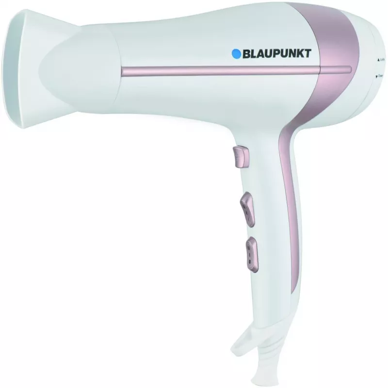 Blaupunkt HDD501RO -hiustenkuivaaja, 2000W, valkoinen/ruusukulta