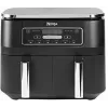 Ninja AF300 Double 7,6 L erillinen 1690 W kiertoilmakypsennin musta