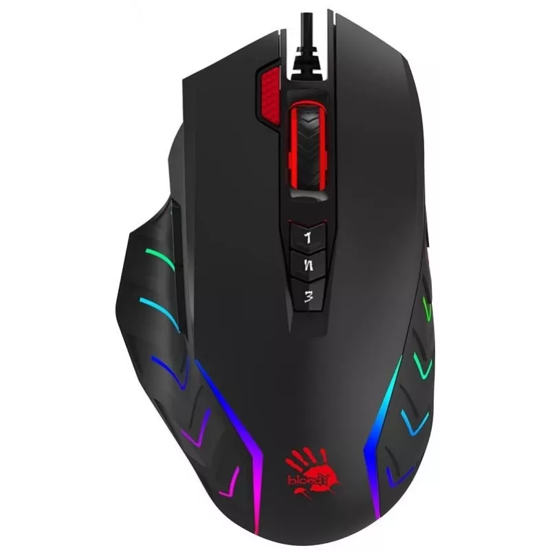 A4Tech hiiri Bloody J95S Stone musta USB (aktivoitu) A4TMYS47300