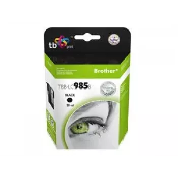 Mustepatruuna TB yhteensopiva S Brother LC 985 B 100 % uusi
