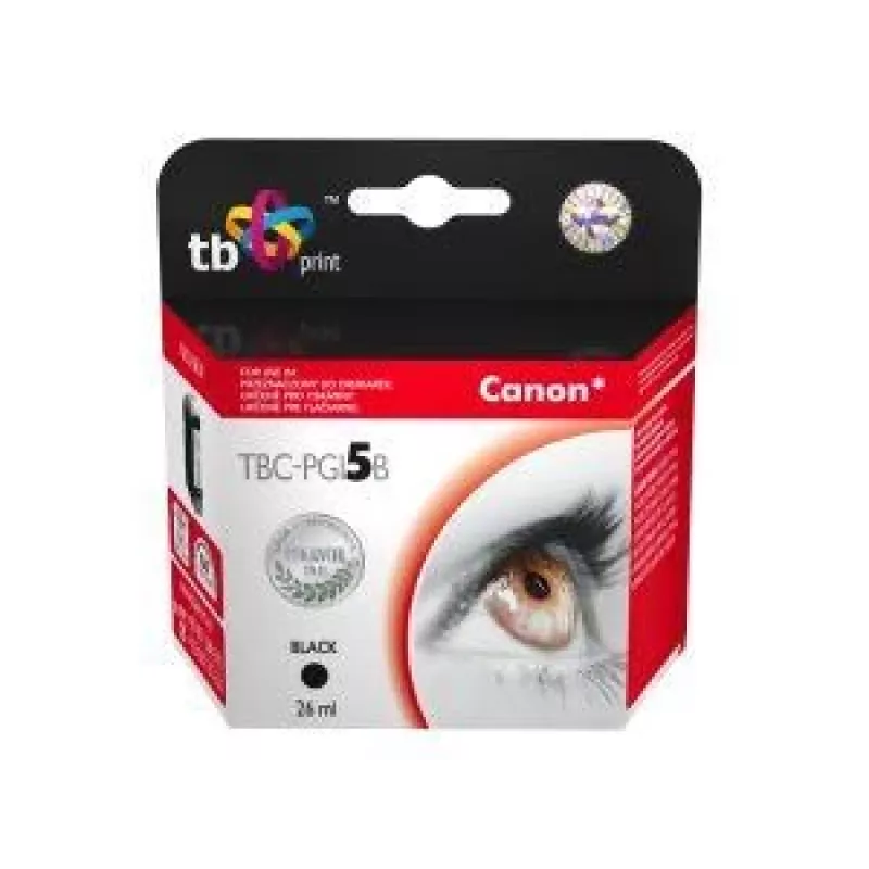 Mustekasetti TB yhteensopiva Canon PGI-5B 100 % uusi