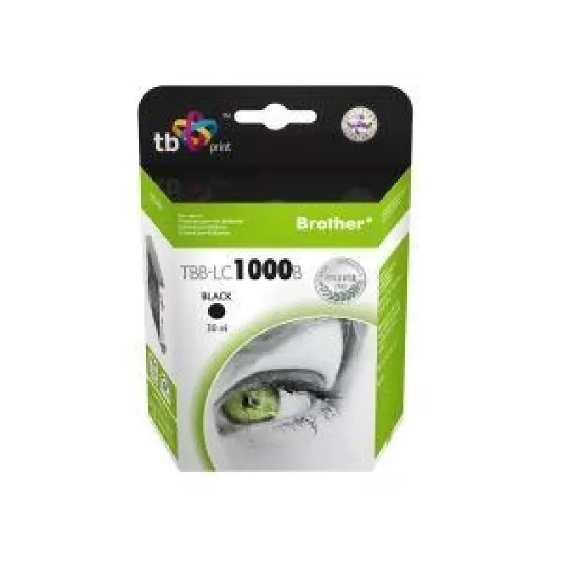 Muste TBB-LC1000B (Brother LC1000BK) musta 100 % uusi