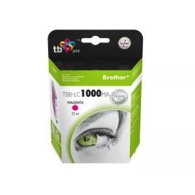 Mustekasetti TB yhteensopiva S Brother LC1000M 100 % uusi
