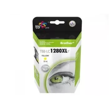 TB mustekasetti yhteensopiva Brother LC1280XLY 100 % uusi