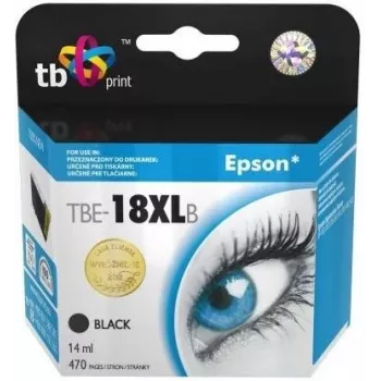 Mustekasetti TB yhteensopiva S Epson T1811 musta 100 % uusi