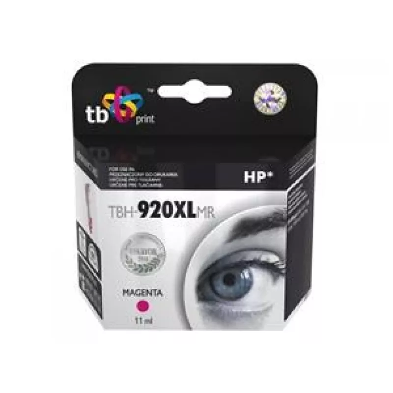 Muste HP OJ 6500 magenta kunnostettu TBH-920XLMR