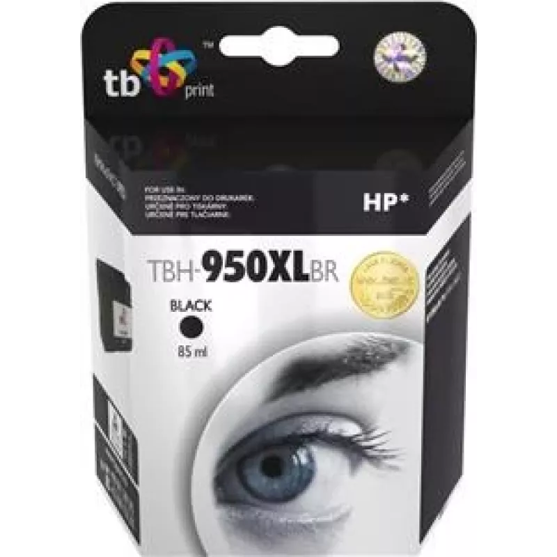Muste HP OJ Pro 8100 musta kunnostettu TBH-950XLB