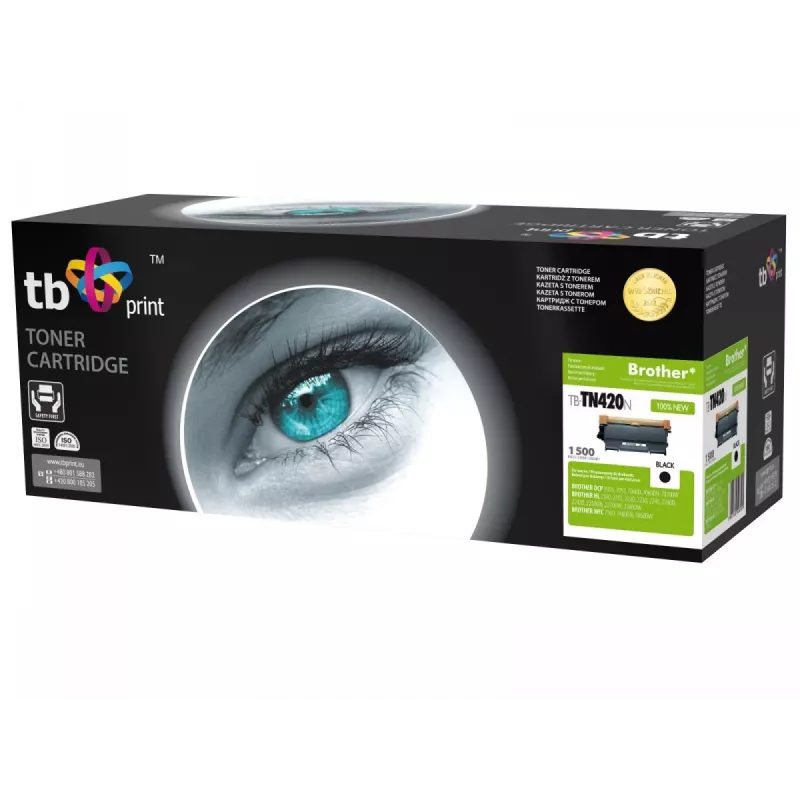 Värikasetti Brother TN420 100 % uusi TB-TN420N