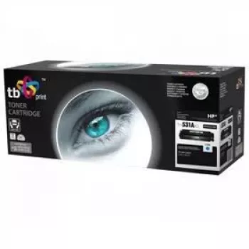 Värikasetti HP ENTER 551 syaani TH-401ARO uudelleenvalmistettu, uusi OPC