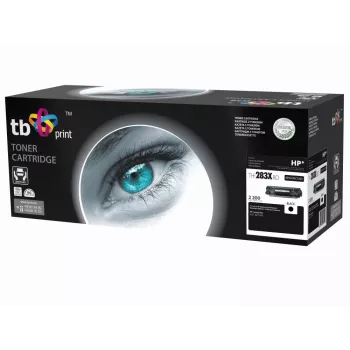 Värikasetti TB yhteensopiva HP CF283X kanssa musta, 2200, kunnostettu