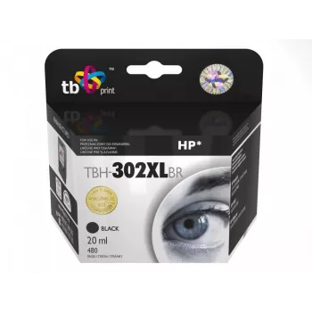 Mustekasetti TB Print BH-302XLBR (musta) yhteensopiva F6U68AE kanssa