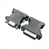 DVI-A VGA 15-pin sovitin Gembird A-DVI-VGA-BK