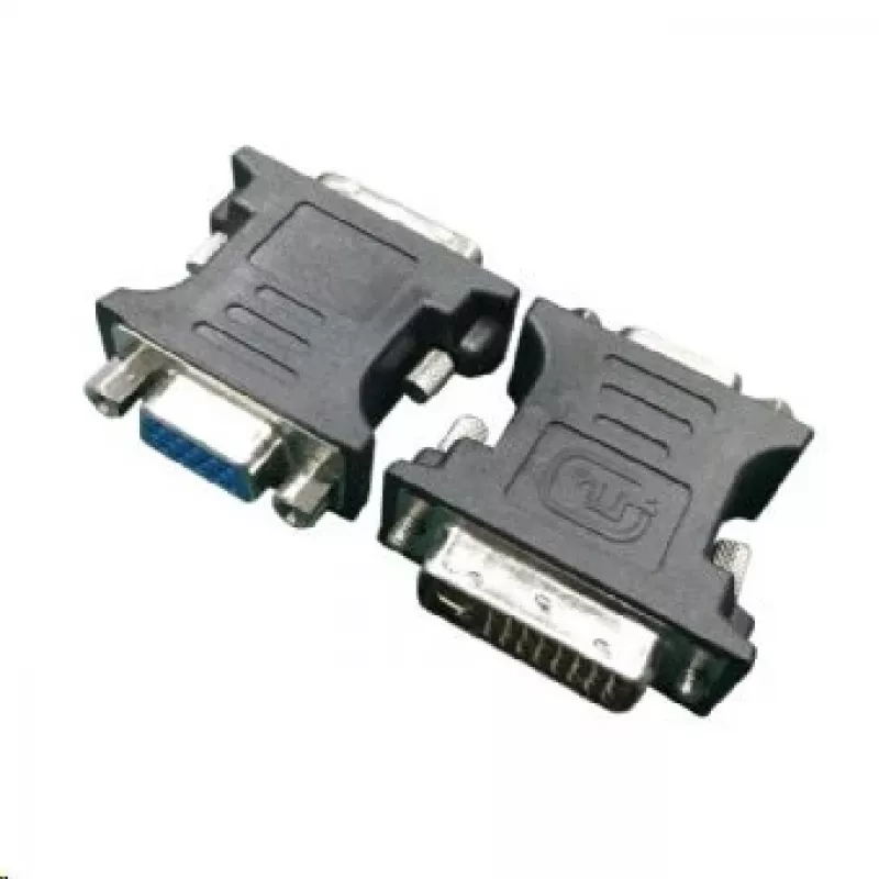DVI-A VGA 15-pin sovitin Gembird A-DVI-VGA-BK