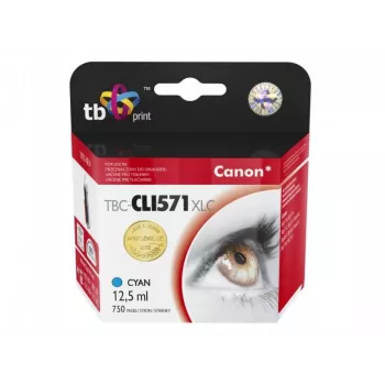 Muste Canon CLI-571XL TBC-CLI571XLC CY 100 % uusi