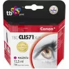 Mustekasetti TB yhteensopiva Canon CLI-571XL MA magenta