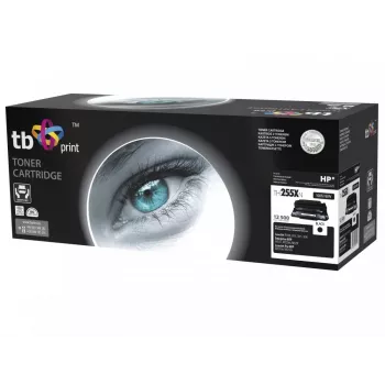 Värikasetti TB yhteensopiva HP CE255A kanssa 100 % uusi, musta