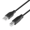 TB USB AM-BM-kaapeli 1.8 musta (AKTBXKU1PABW18B)