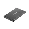 NATEC RHINO GO kotelo USB 3.0 2,5'' SATA HDD/SSD, musta alumiini