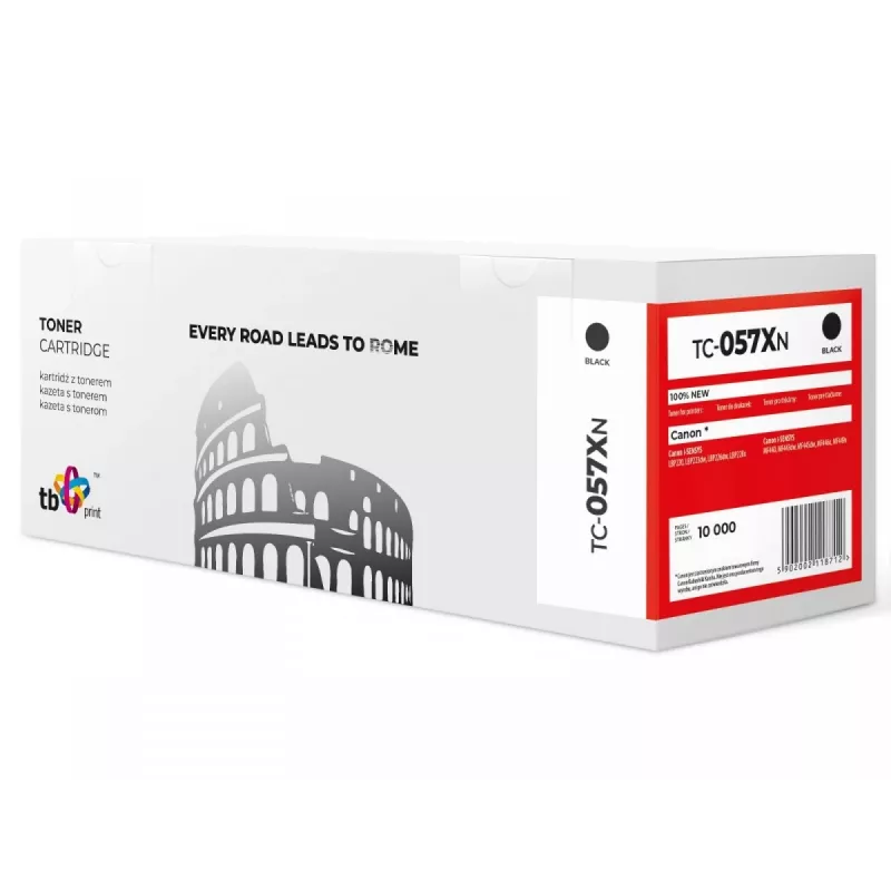 Värikasetti Canon LBP220 CRG-057H TC-057XN BK 100% uusi