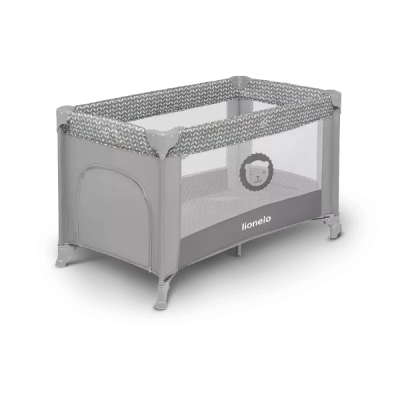 Lionelo Stefi Concrete Multicolor - matkasänky 2 in 1