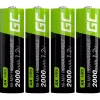 Green Cell GR02 NiMH AA -akut, 4 kpl, 2000 mAh
