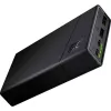 Powerbank Green Cell PBGC03 20000 mAh, LiPo, 18 W lähtö, USB-C + 2× USB-A, Quick Charge 3.0, PD, musta
