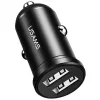 Autolaturi usams USA000867 — Dual USB 2×2,4A, musta