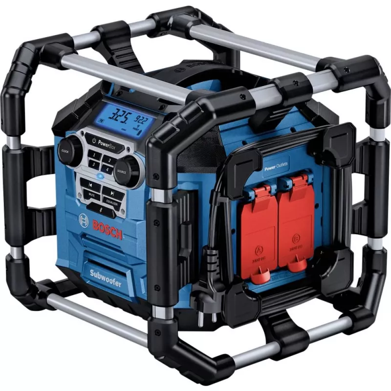 Bosch GPB 18V-5 C Professional kannettava digitaaliradio alumiini, musta, sininen