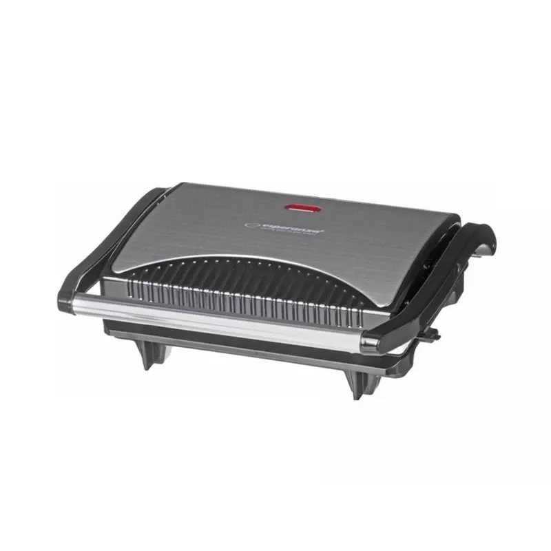 Esperanza EKG006 sähkögrilli 750W ruostumaton teräs/musta