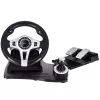 Tracer TRAJOY46524 peliohjain musta ratti + polkimet PlayStation 4, Playstation 3