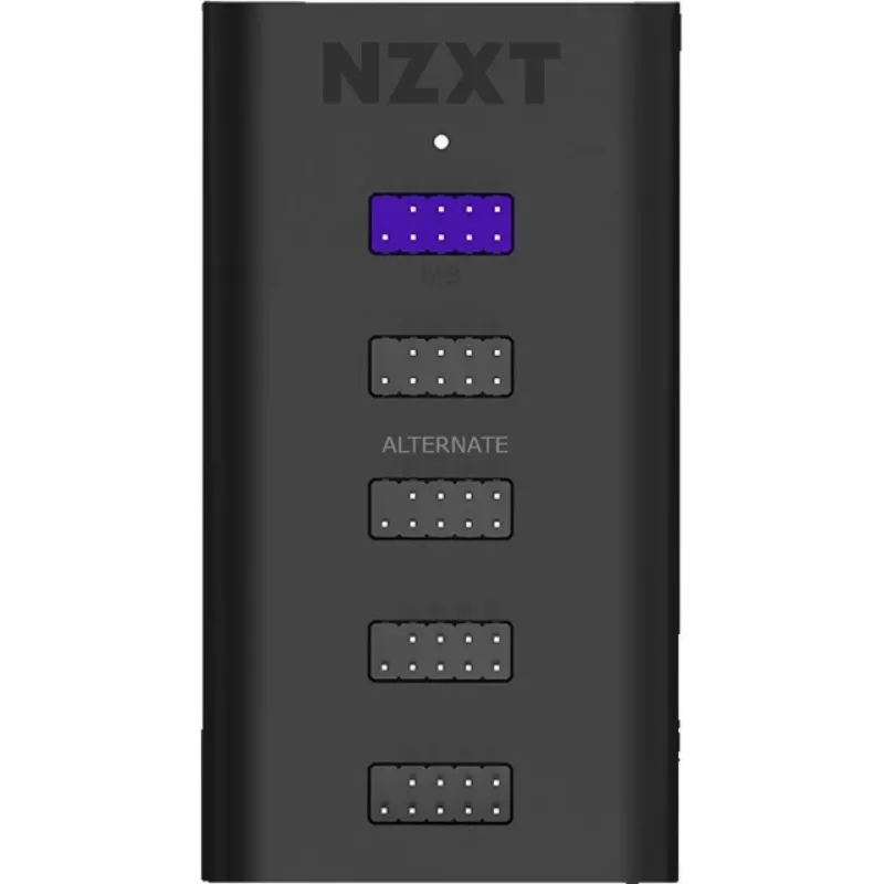 NZXT sisäinen USB 2.0 -laajennuskeskitin Gen 3 - musta