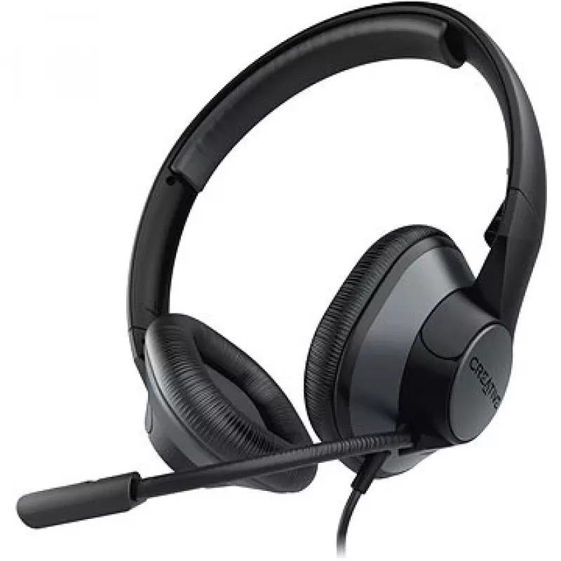 Creative 51EF0960AA000 HS-720 V2 On-Ear kuulokemikrofoni musta hopea