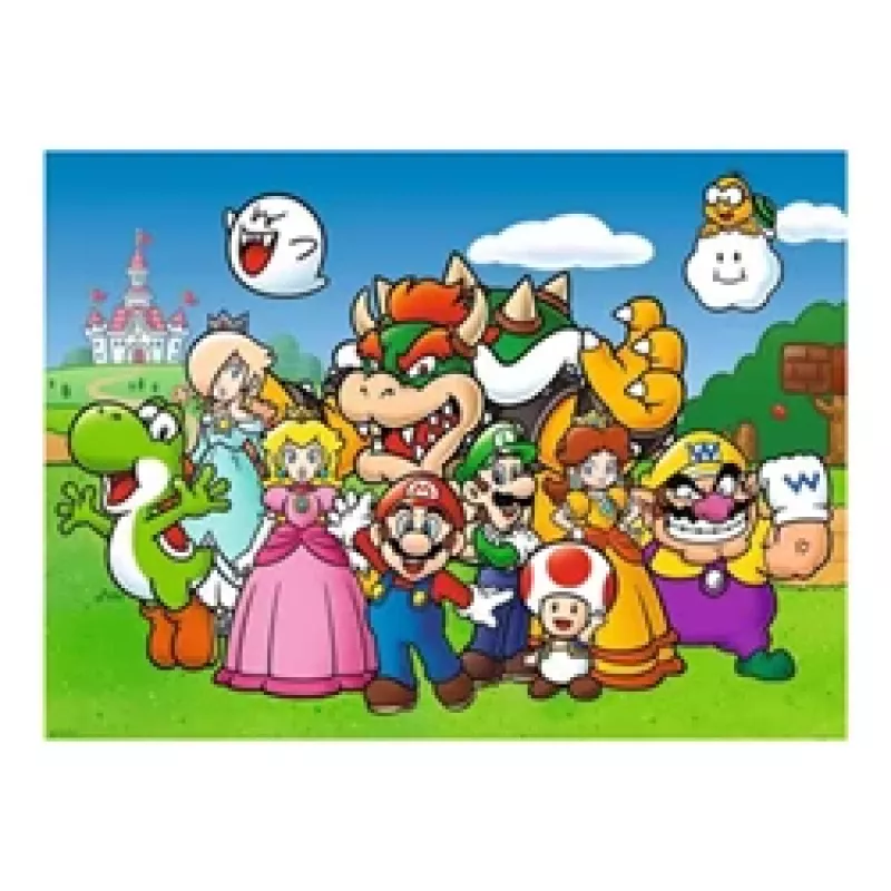 Palapeli Ravensburger Super Mario Fun 100 palaa videopeli