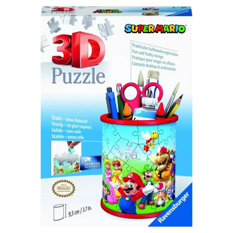 3D-palapeli Ravensburger Super Mario kynäteline 54 osaa
