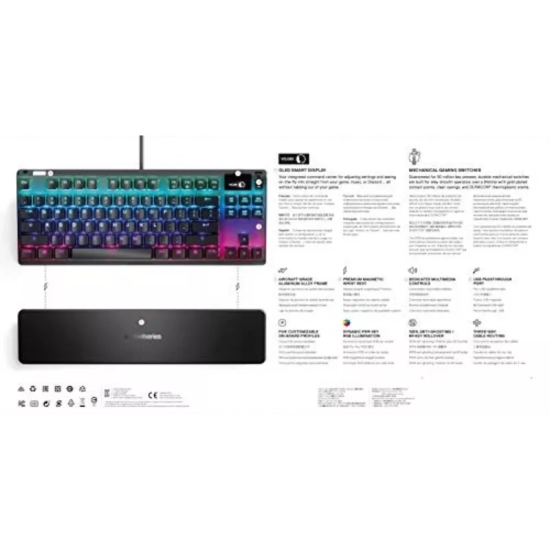 Näppäimistö Steelseries APEX 7 TKL
