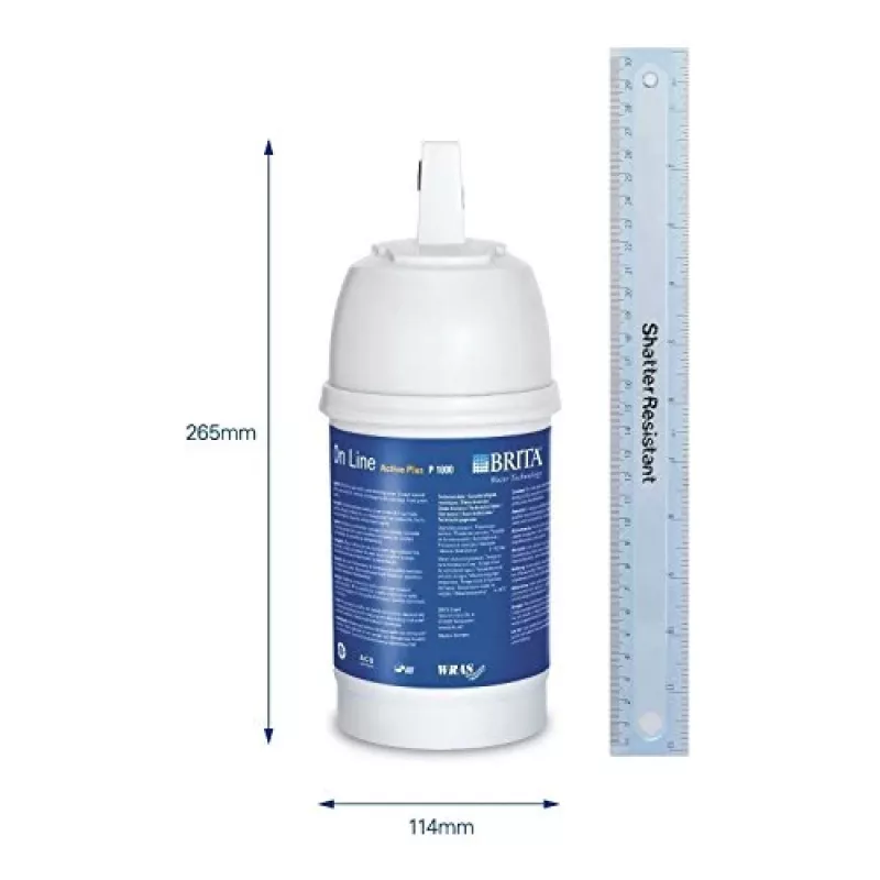 BRITA P1000 vesuodatinpatruuna vesihanaan - yksittäinen, sininen