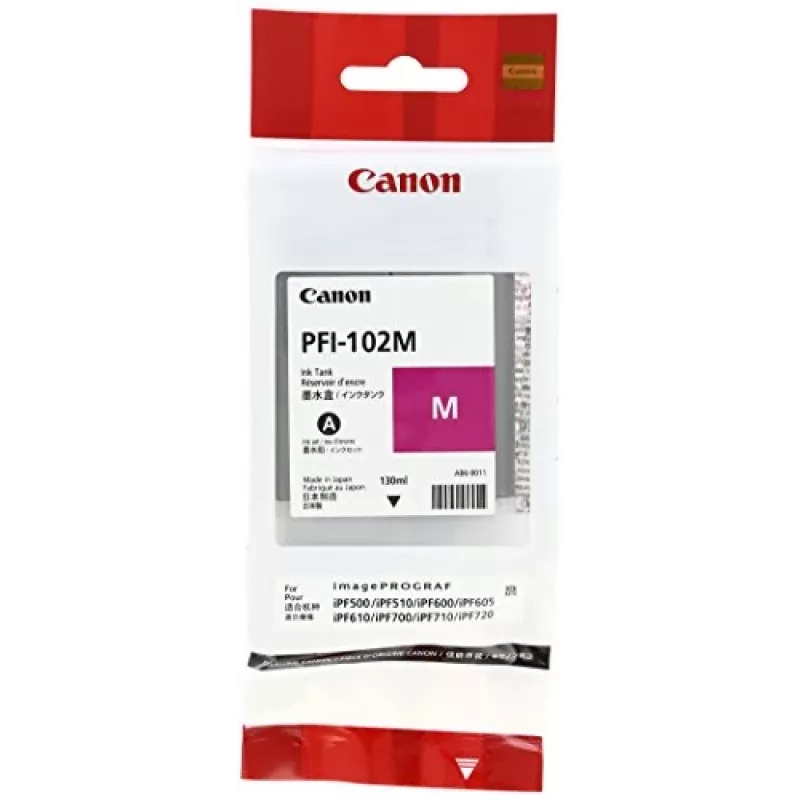 Canon PFI-102M mustepatruuna 1 kpl alkuperäinen magenta
