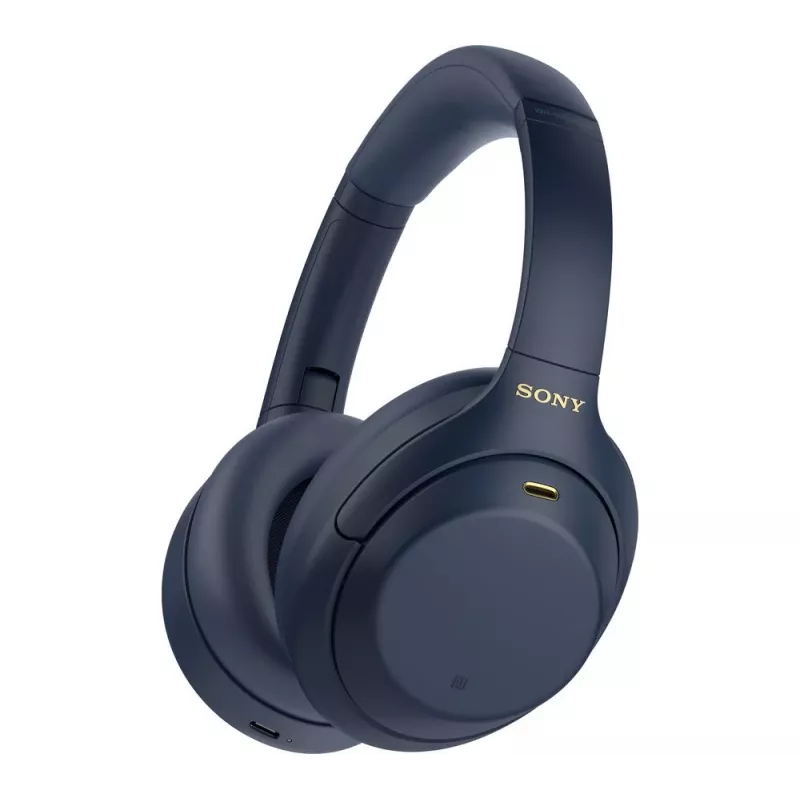 Sony WH1000XM4L.CE7 kuulokkeet, circumaural, johdollinen & langaton (Bluetooth, USB-C), sininen, panta-asennus