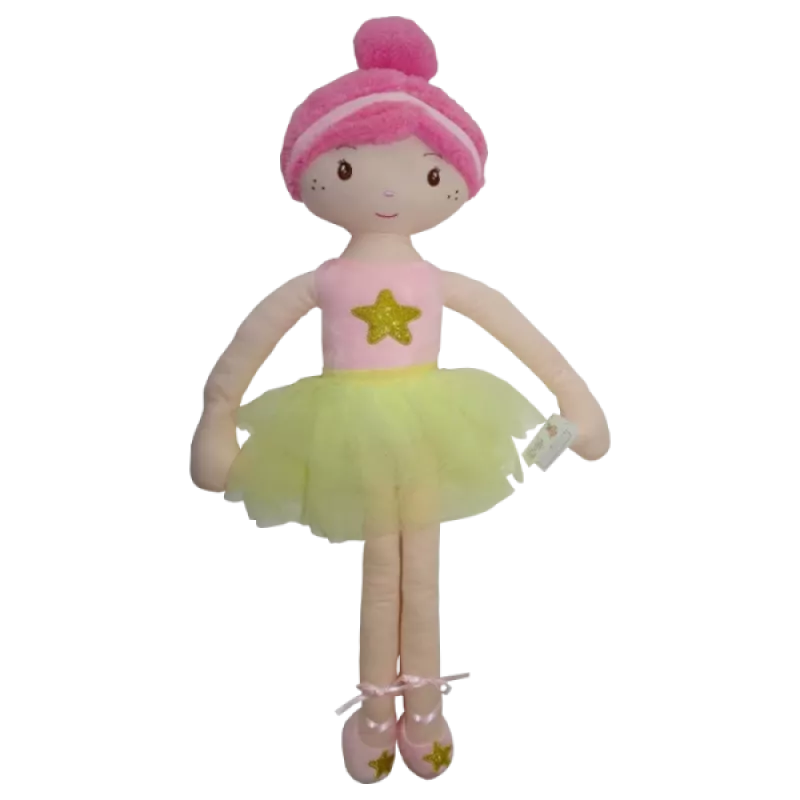 Nukke Rosa Ballerina 70 cm