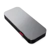 Lenovo Go USB-C kannettavan varavirtalähde (20 000 mAh), litiumioni, musta-harmaa, USB Type-A ja Type-C