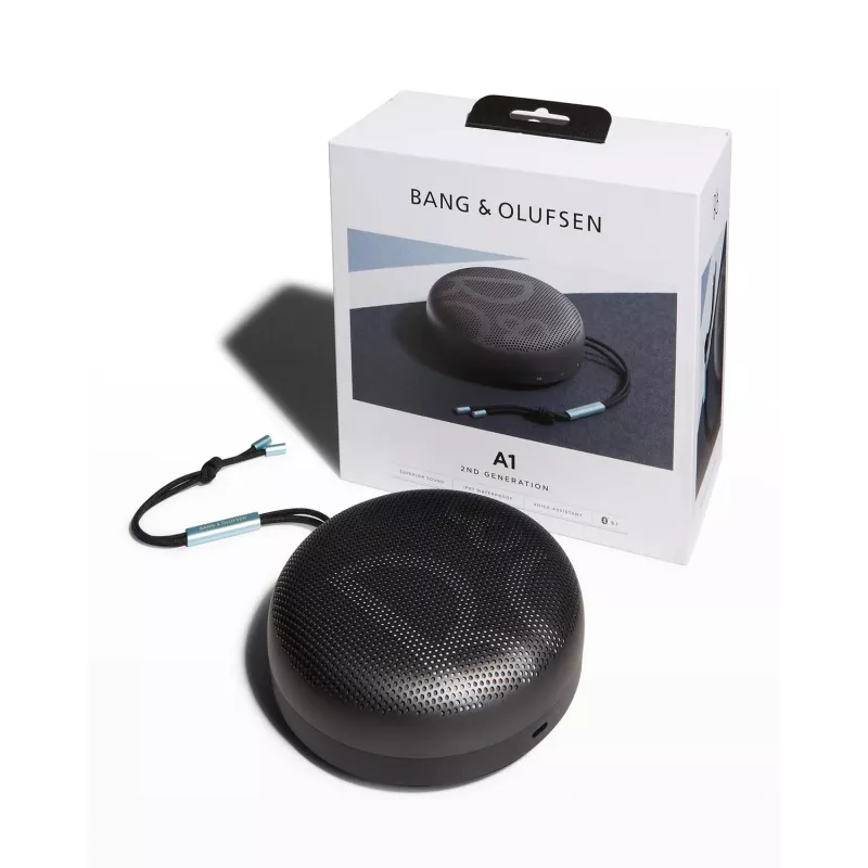Kannettava kaiutin Bang & Olufsen BeoSound A1 2. sukupolvi antrasiitti, sininen