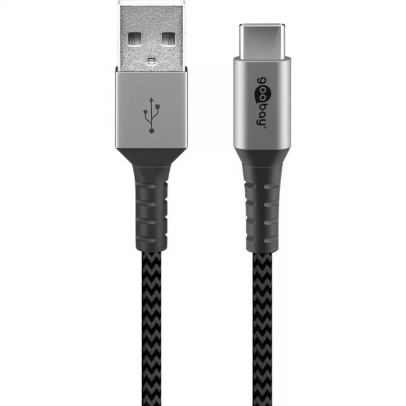 Wentronic 49296 USB-kaapeli musta