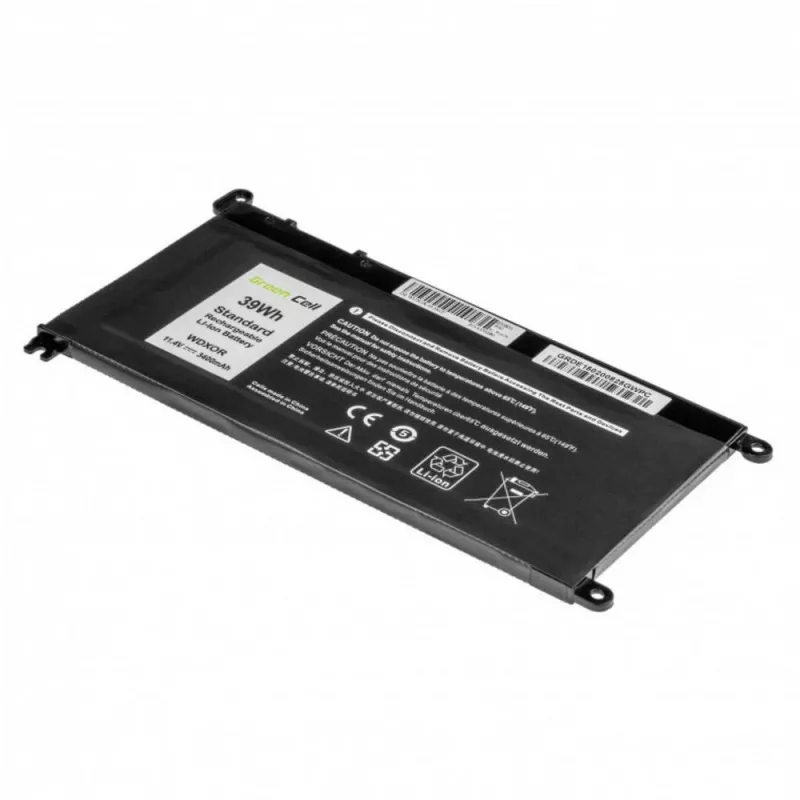 Green Cell DE150 akku DELL Inspiron — LiPo 11,4V 3400mAh, musta, 1 kpl