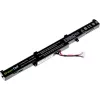 Green Cell AS77 akku ASUS A41-X550E:lle (X550, F550, K550, R510), Li-Ion 14,4 V 2200 mAh, 4 kennoa, musta