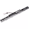 Green Cell AC51 akku Acer Aspire E15/E17 — Li-Ion 14,8 V 2200 mAh 4 kennoa, musta