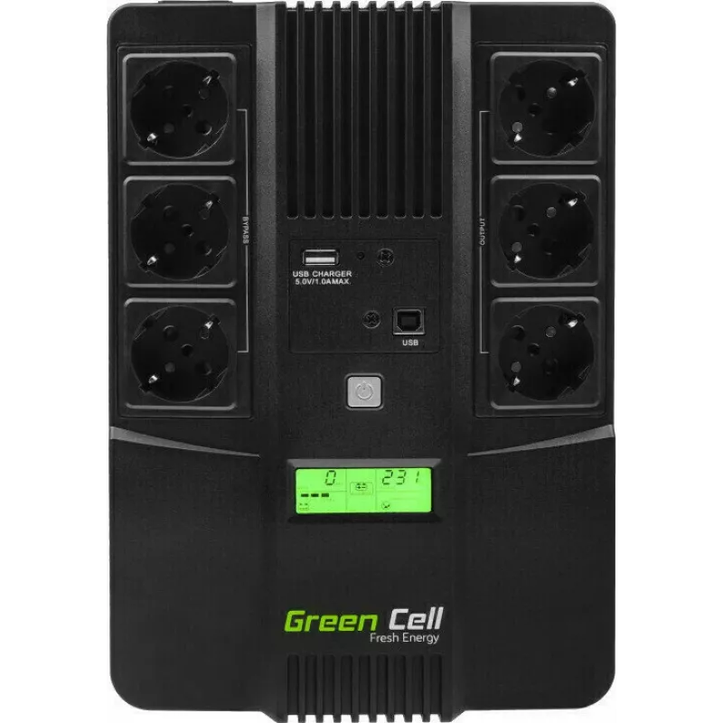 Green Cell PowerStream KABGC07 USB-C–Lightning-kaapeli, 1 m, PD, Apple MFi, musta