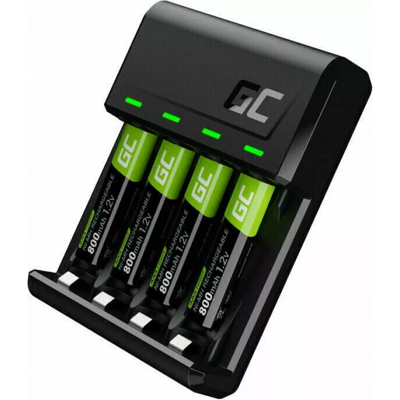 Yleis-USB-akkulaturi Green Cell GRSETGC02